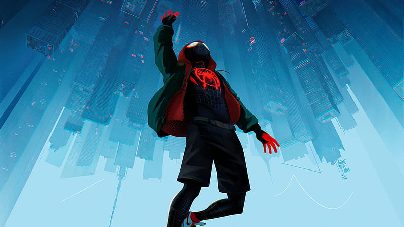 SpiderMan Into The Spider Verse Movie 10k, spiderman-into-the-spider-verse, 2018-movies, movies, spiderman, animated-movies, HD wallpaper