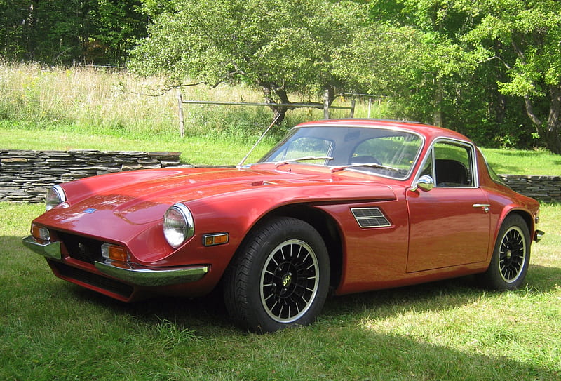 1973 TVR 2500M, Old-Timer, Red, 2500M, Car, esports, TVR, HD wallpaper