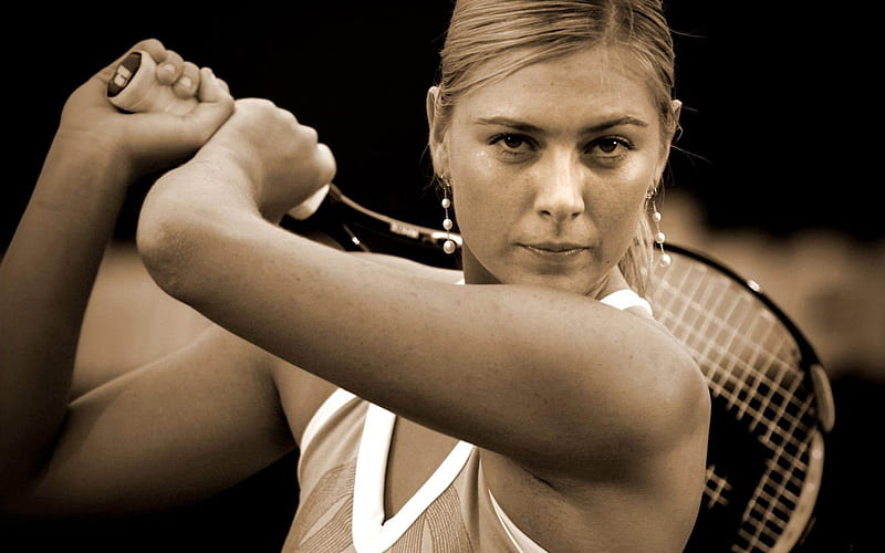 maria sharapova tennis racquet opinion-Sports theme, HD wallpaper