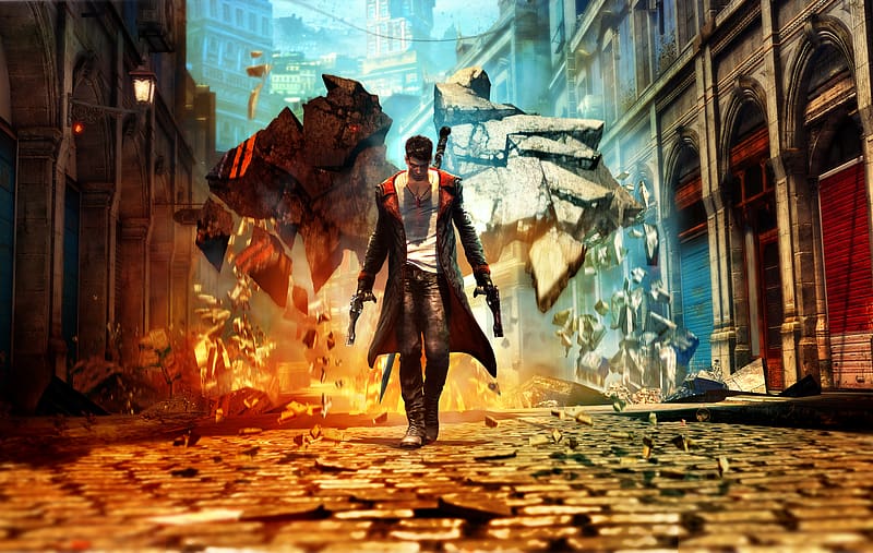 Wallpaper dante, video game, devil may cry desktop wallpaper, hd