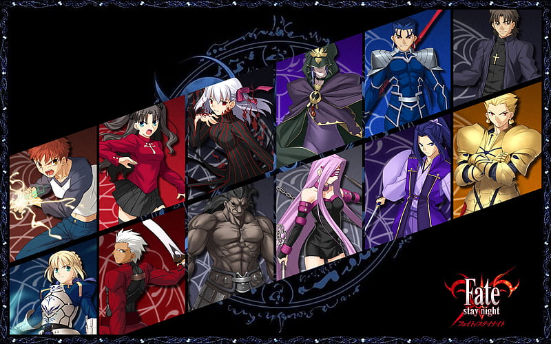 Master Servant Holy Grail War Saber Red Game Kirei Berserker Assassin Hd Wallpaper Peakpx