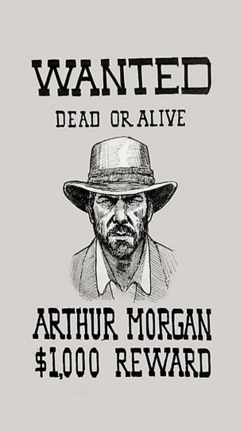 Arthur morgan, rojo, muerto, redención, recompensa, dólar, Fondo de pantalla  de teléfono HD | Peakpx
