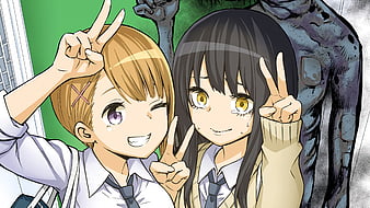 HD wallpaper: miko yotsuya, Mieruko-chan, anime girls, Waifu-tan