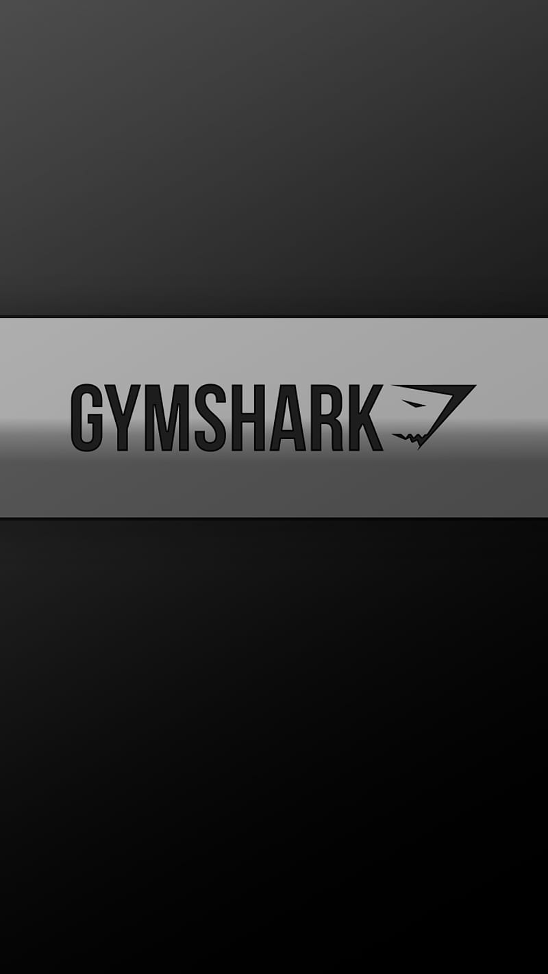 Gymshark , black, fitness, gym, logo, HD phone wallpaper