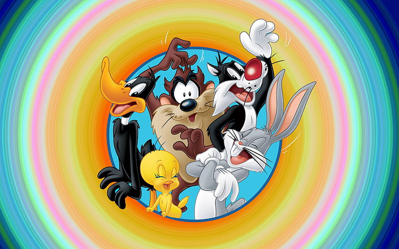 Space Jam 90s Taz Bugs Bunny and Daffy Duck Michael Jordan Tune