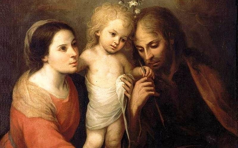 Holy Family, Joseph, Mary, Jesus, HD wallpaper