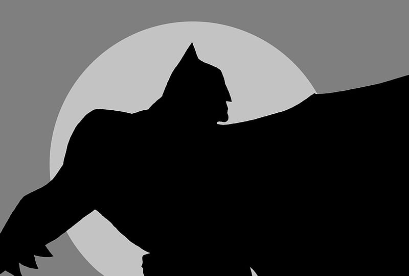 Batman Minimalism , batman, minimalism, artist, digital-art, artwork, superheroes, HD wallpaper