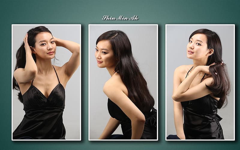 Cute, Oriental, Women, Asian, Shin Min Ah, HD wallpaper