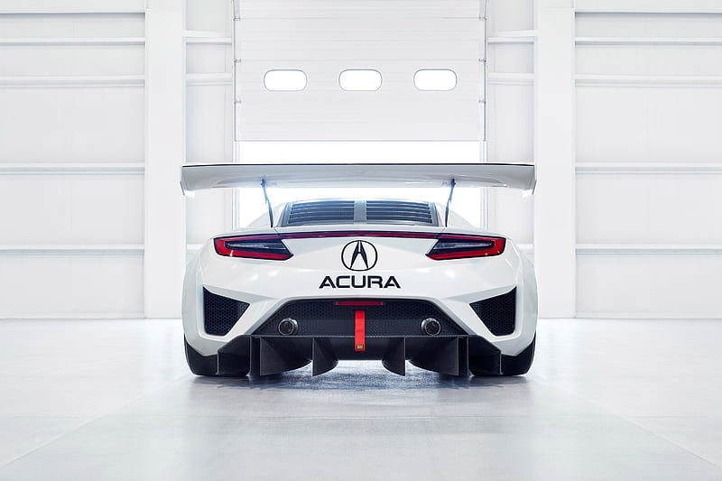 2017 Acura NSX GT3, Coupe, GT Racing, Race Car, Turbo, V6, HD wallpaper