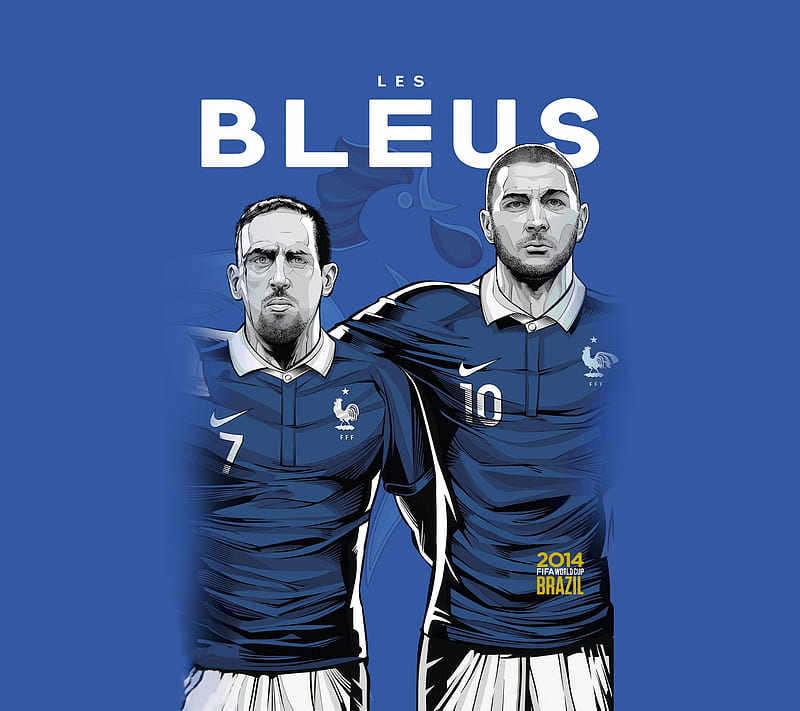 LES BLEUS, 2014, bleus, brazil, fifa, france, tricolores, world cup, HD wallpaper