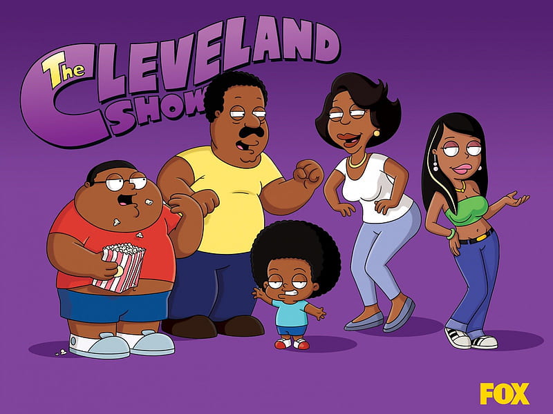 THE CLEVELAND SHOW, show, series, funny, cartoon, tv, HD wallpaper