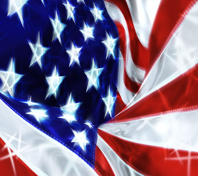 America, banner, flag, united states, usa, HD wallpaper