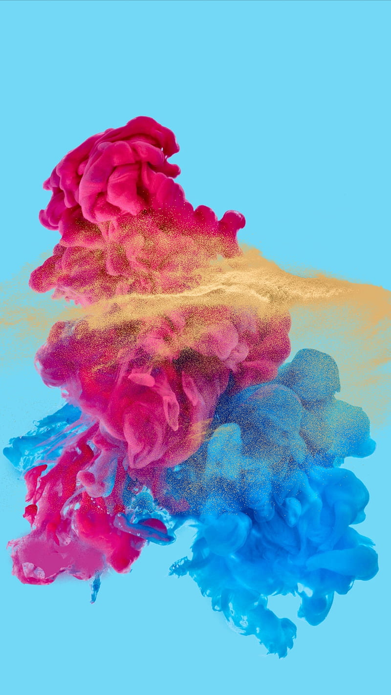 Smoke and dust, abstract, blue, desenho, mix, pink, red, HD phone wallpaper  | Peakpx