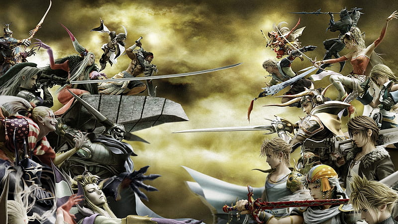 Dissidia-Classic game Final Fantasy, HD wallpaper