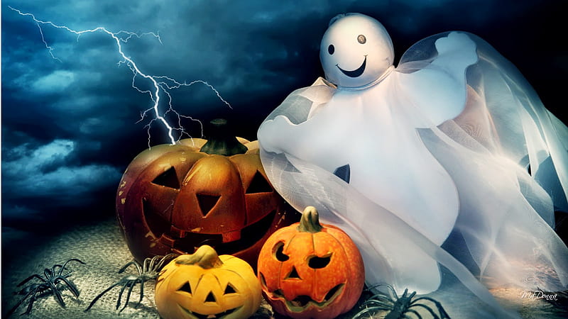 Halloween Background [ ] for your, Mobile & Tablet. Explore Cute ...