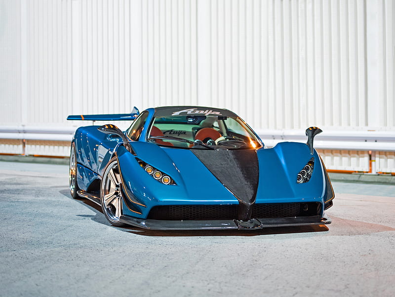 Pagani zonda c12, blue supercars, Vehicle, HD wallpaper | Peakpx