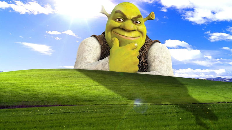 Shrek windows xp memes, Fondo de pantalla HD