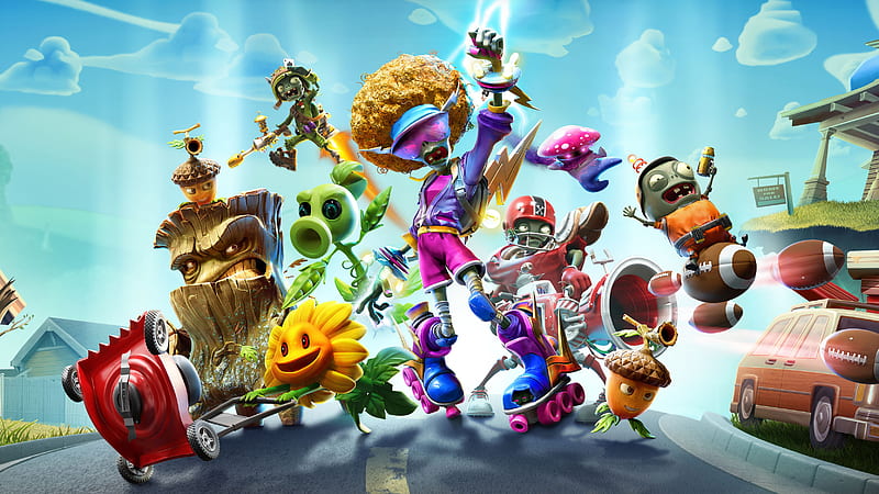 Plants Vs Zombies Battle For Neighborville, HD wallpaper