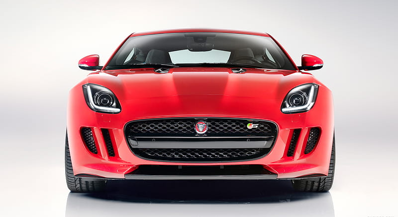 2015 Jaguar F-Type Coupe Salsa Red - Front , car, HD wallpaper