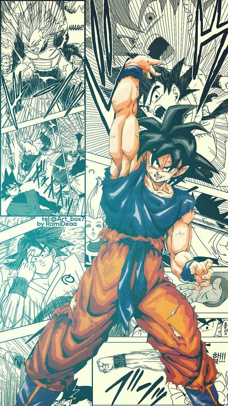 Goku, manga, anime, dragon, ball, HD phone wallpaper | Peakpx