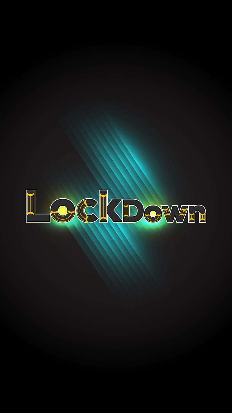 Lockdown, black, chinavirus, corona, covid-19, saying, stayhome, staysafe, text, virus, HD phone wallpaper