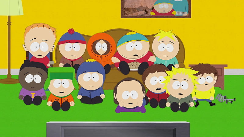 South Park, Butters Stotch, Clyde Donovan, Craig Tucker, Eric Cartman, Jimmy Valmer, Kenny McCormick, Kyle Broflovski, Stan Marsh, Timmy Burch, Token Black, Tweek Tweak, HD wallpaper