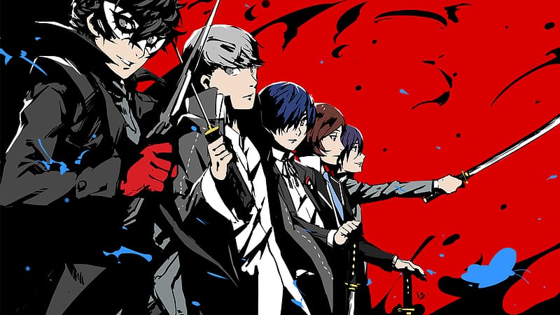 Video Game, Persona 3, Persona, Persona 4, Yu Narukami, Persona 2, Persona 5, Joker (Persona), HD wallpaper