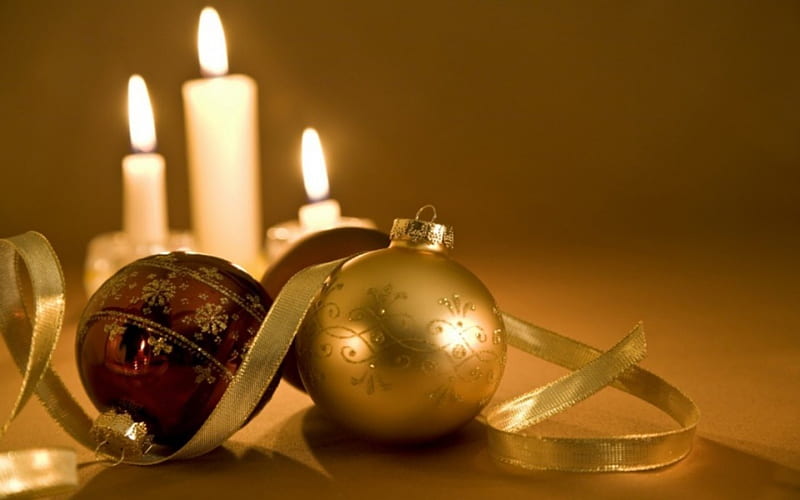 3.Advent, christmas ball, advent, abstract, candles, HD wallpaper