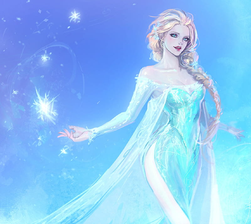 Elsa, disney, frozen, princess, HD wallpaper | Peakpx