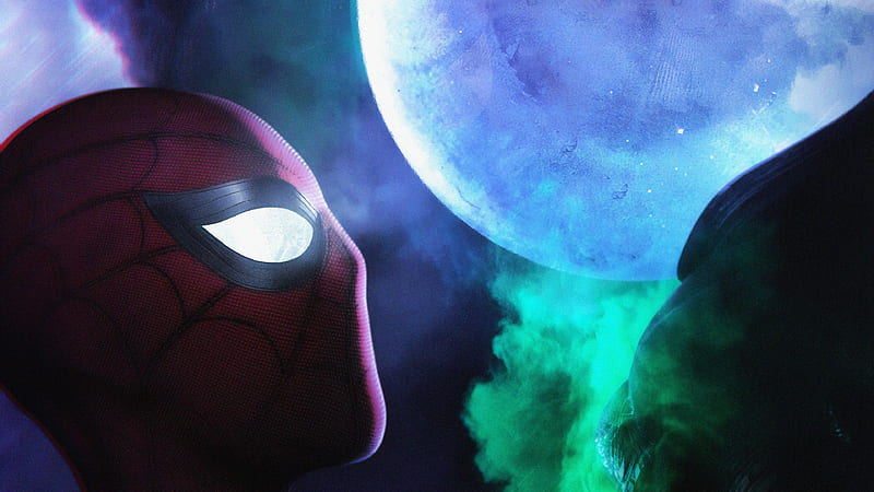 Mysterio SpiderMan Far From Hom, spiderman-far-from-home, movies, 2019-movies, superheroes, mysterio, jake-gyllenhaal, HD wallpaper