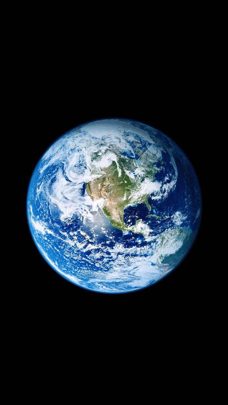 Earth Day, earth, space, from, galaxy ios, iphone, phone, planet, space, HD phone wallpaper