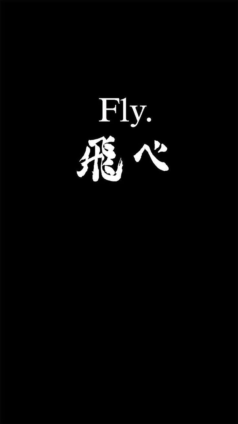 Haikyuu, fly high, hinata, kageyama, HD phone wallpaper