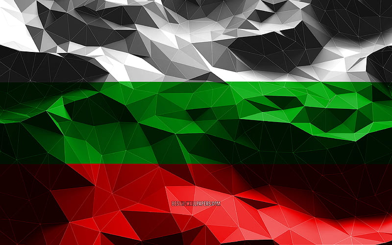 Bulgarian flag, low poly art, European countries, national symbols, Flag of  Bulgaria, HD wallpaper | Peakpx