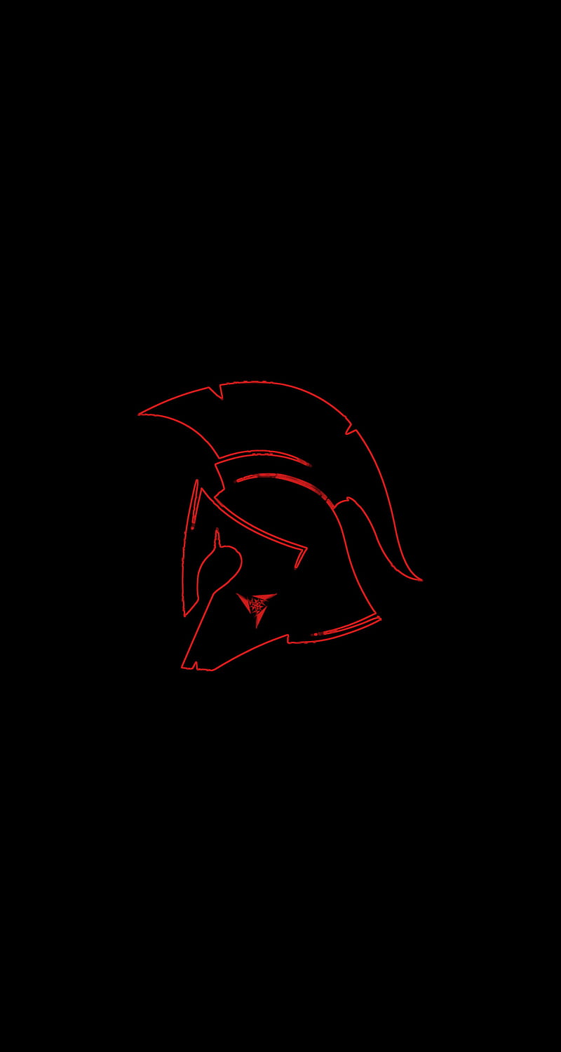 Spartan Tactical, 929, combat, helmet, logo, minimal, special forces, veteran, warrior, HD phone wallpaper