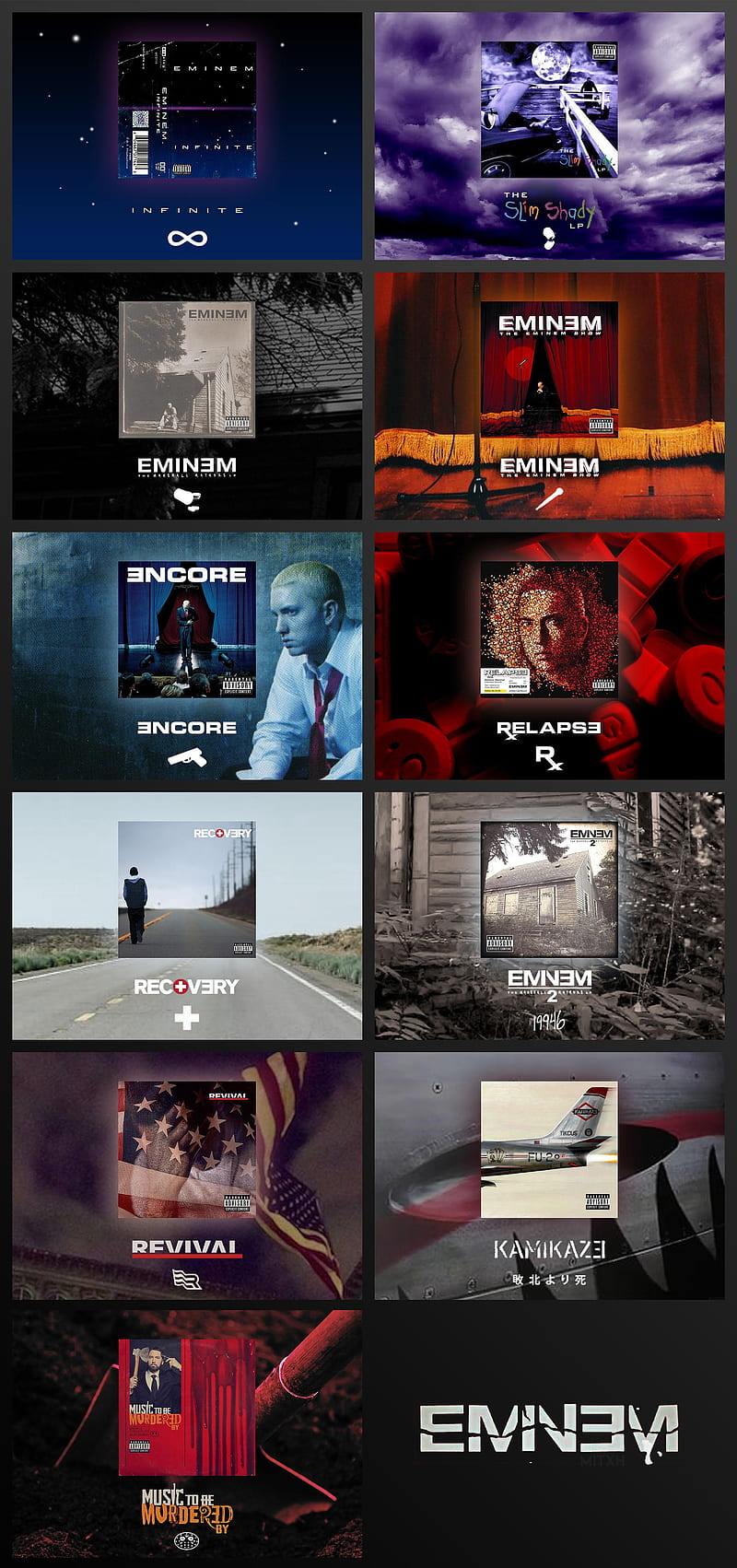 Eminem, encore, hip hop, kamikaze, music to be murdered by, rap, recovery,  slim shady, HD phone wallpaper | Peakpx