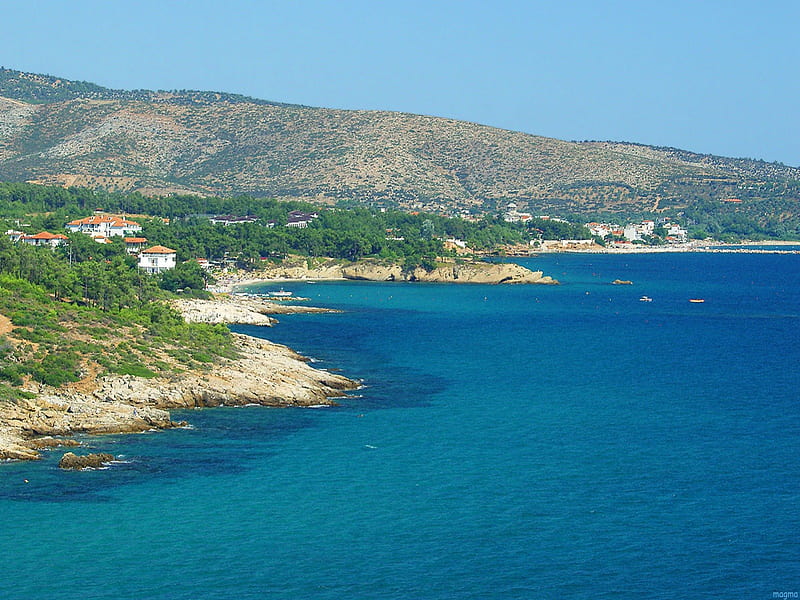 Untitled , greece, sun, holiday, sea, beach, europe, druffix, nature, thassos, HD wallpaper