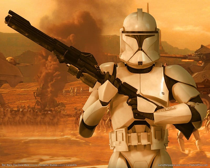 Movie, Star Wars: The Clone Wars, Clone Trooper, HD wallpaper