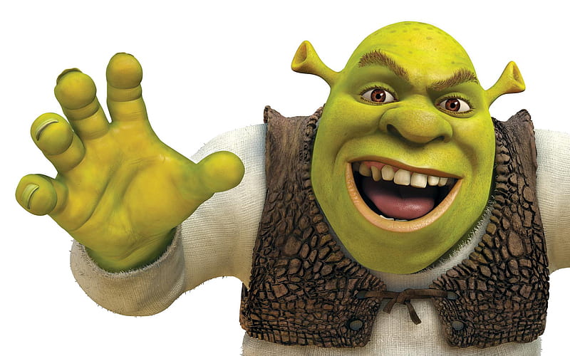 Download Funny Shrek Embarrassed Meme Wallpaper