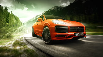 Porsche Cayenne Coupe TechArt 2019 Ultra, carros, Supercars, Travel, Coupe, Porsche, Cayenne, Techart, 2019, HD wallpaper