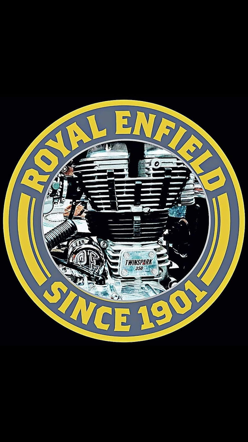 Royal Enfield logo, logos, classic 350, classic 500, HD phone wallpaper