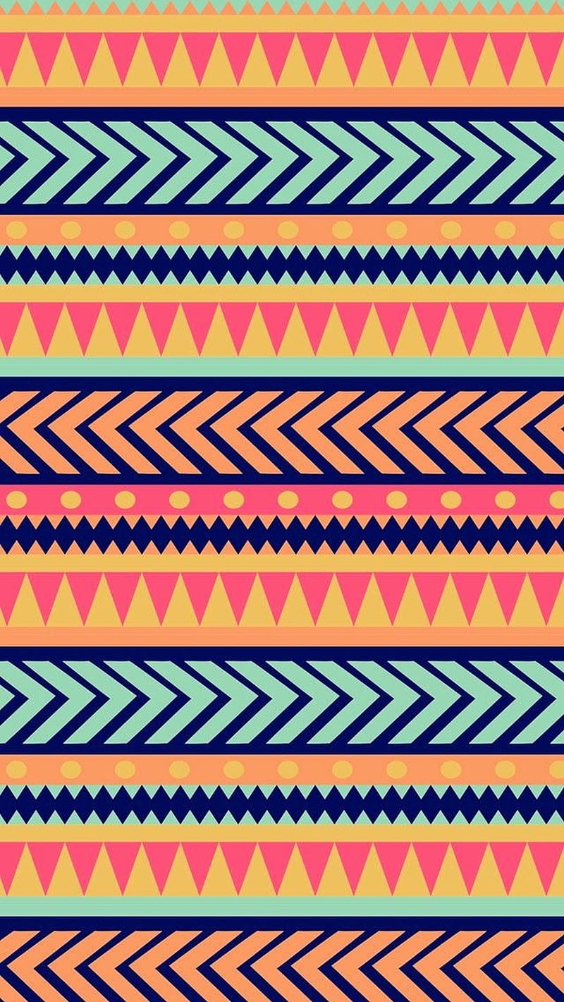 Aztec Pattern, HD phone wallpaper