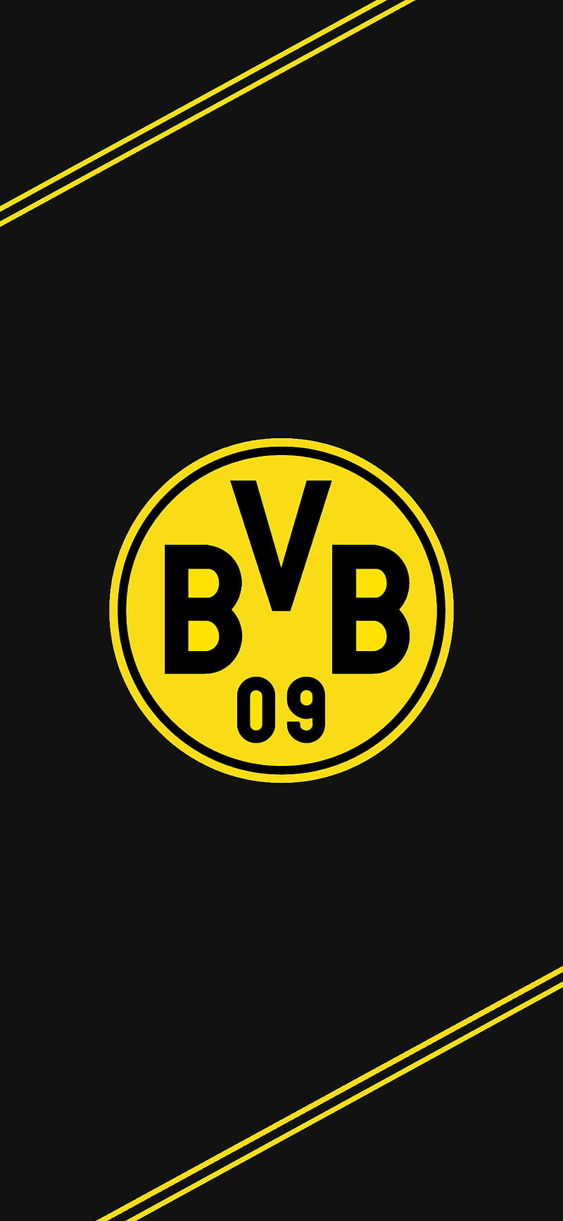 Bvb, black, logo, HD phone wallpaper