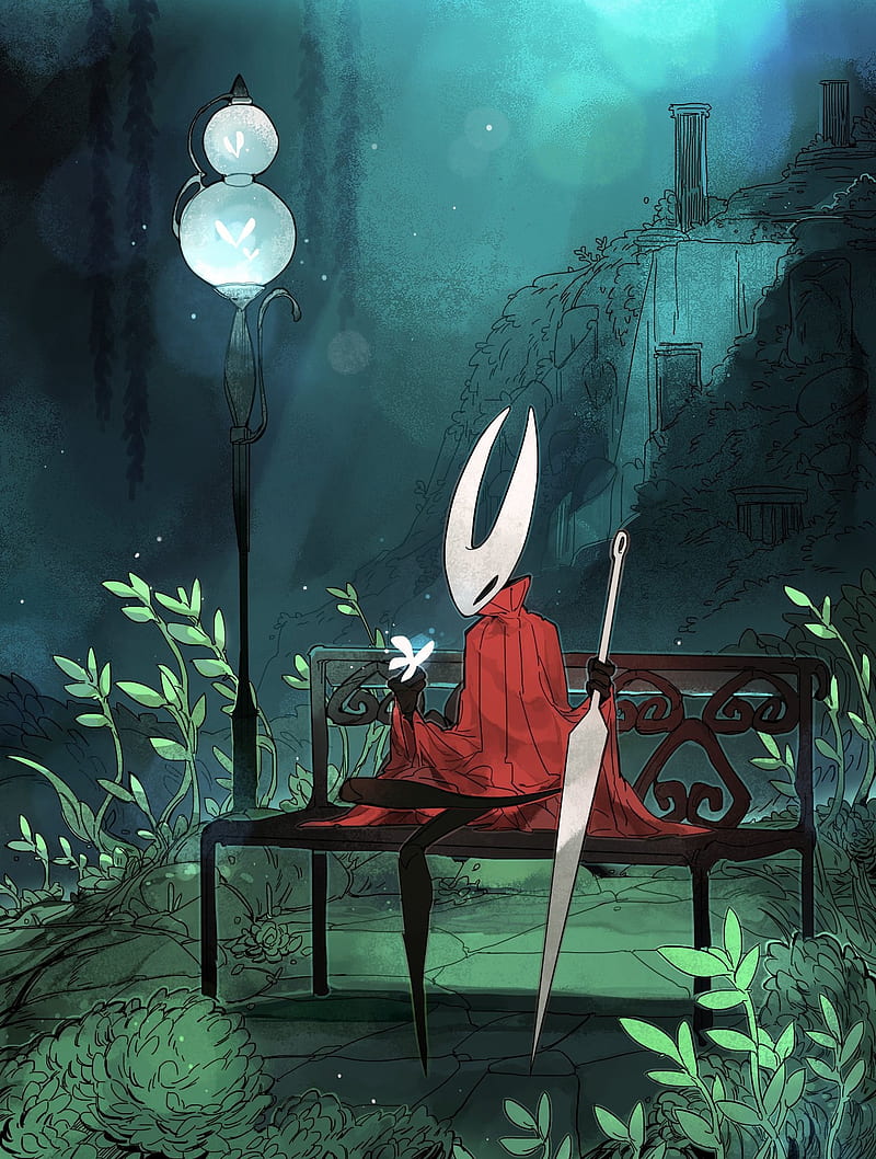 HD wallpaper: Hornet, git gud, Hollow Knight, Needle (Sword), communication