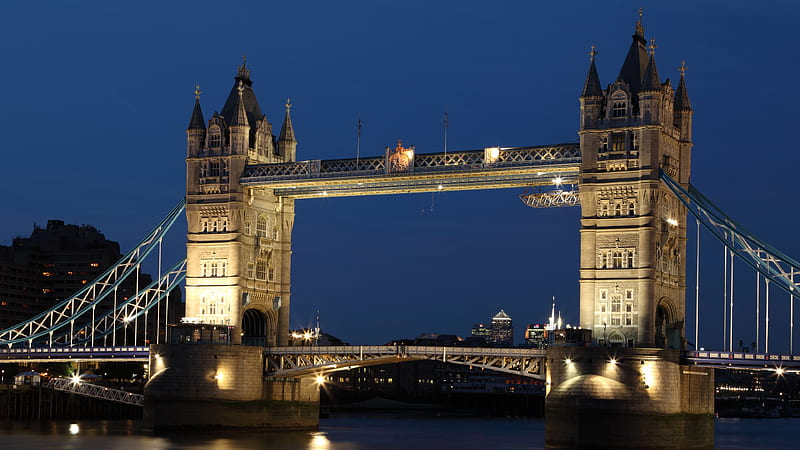 Bridges, Tower Bridge, Bridge, London, HD wallpaper
