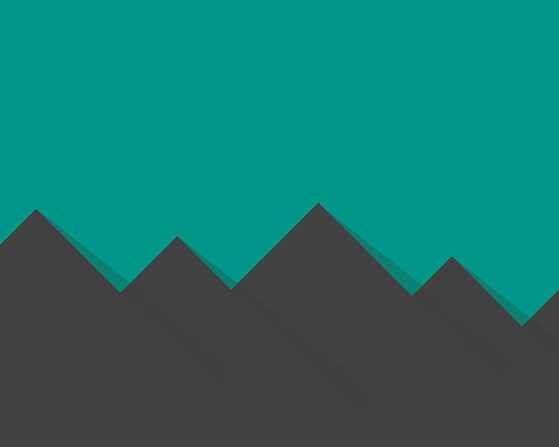 Black Hills, , 929, black, flat, material design, mountains, new, rated, teal, top, HD wallpaper