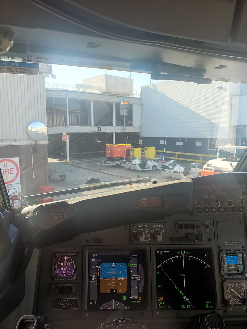 737 Cockpit, aircraft, aviation, HD phone wallpaper