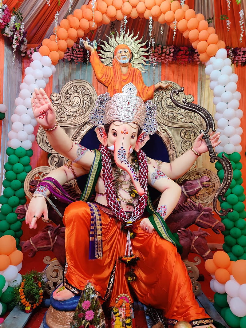 Ganesh, bappa, ganesha, ganpati, god, india, lord, HD phone wallpaper ...