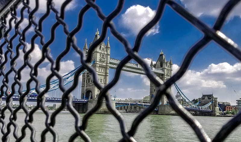summer time, London Bridge, London Bridge Towers, London England, HD wallpaper