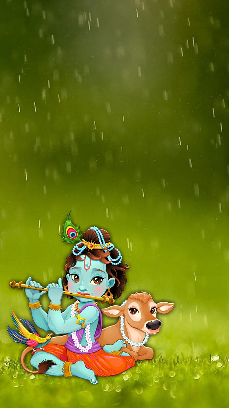 Shree Krishna, shiva, spiritual, HD phone wallpaper | Peakpx