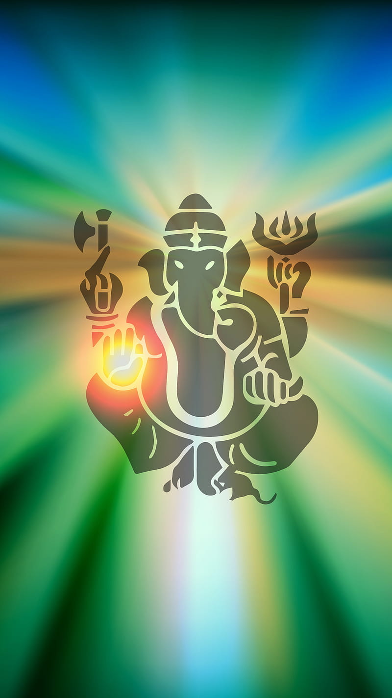 Ganesha Design , lord ganesha, ganpati bappa, ganpati, hindu, bhakti, devotional, god, HD phone wallpaper